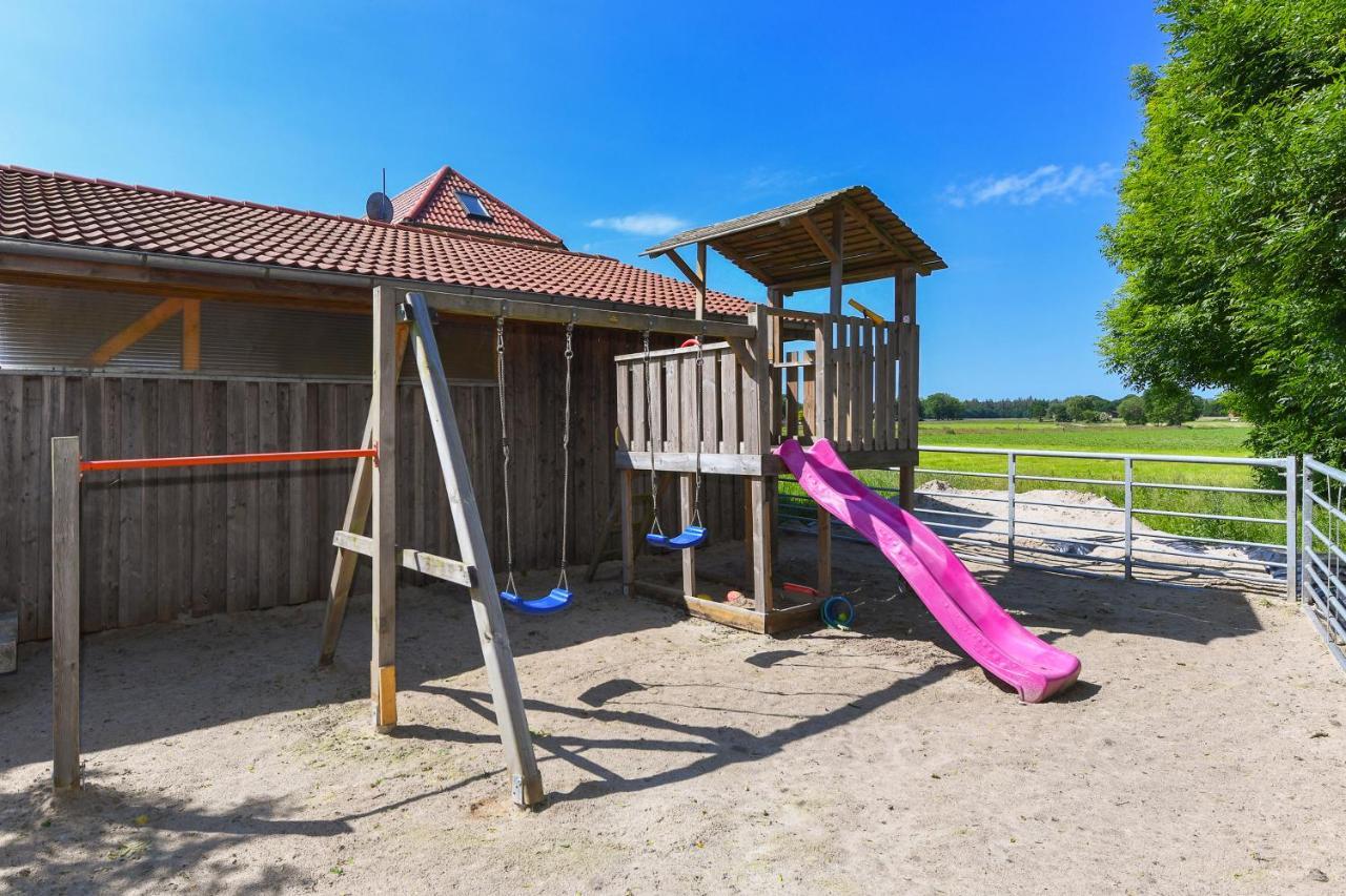 Ferienwohnung Waldblick Auf Dem Ferienhof Eschen Moorweg Esterno foto