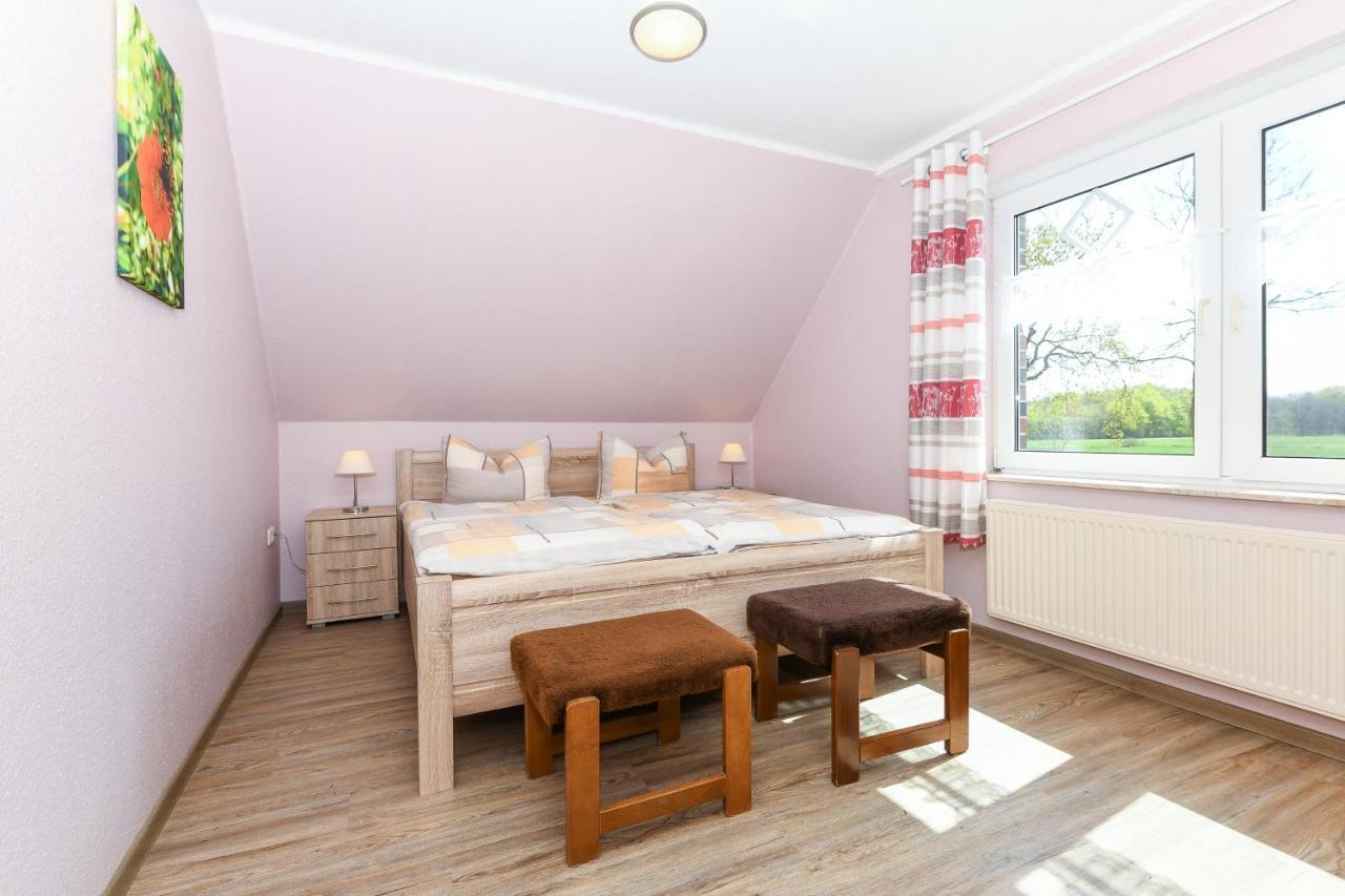 Ferienwohnung Waldblick Auf Dem Ferienhof Eschen Moorweg Esterno foto